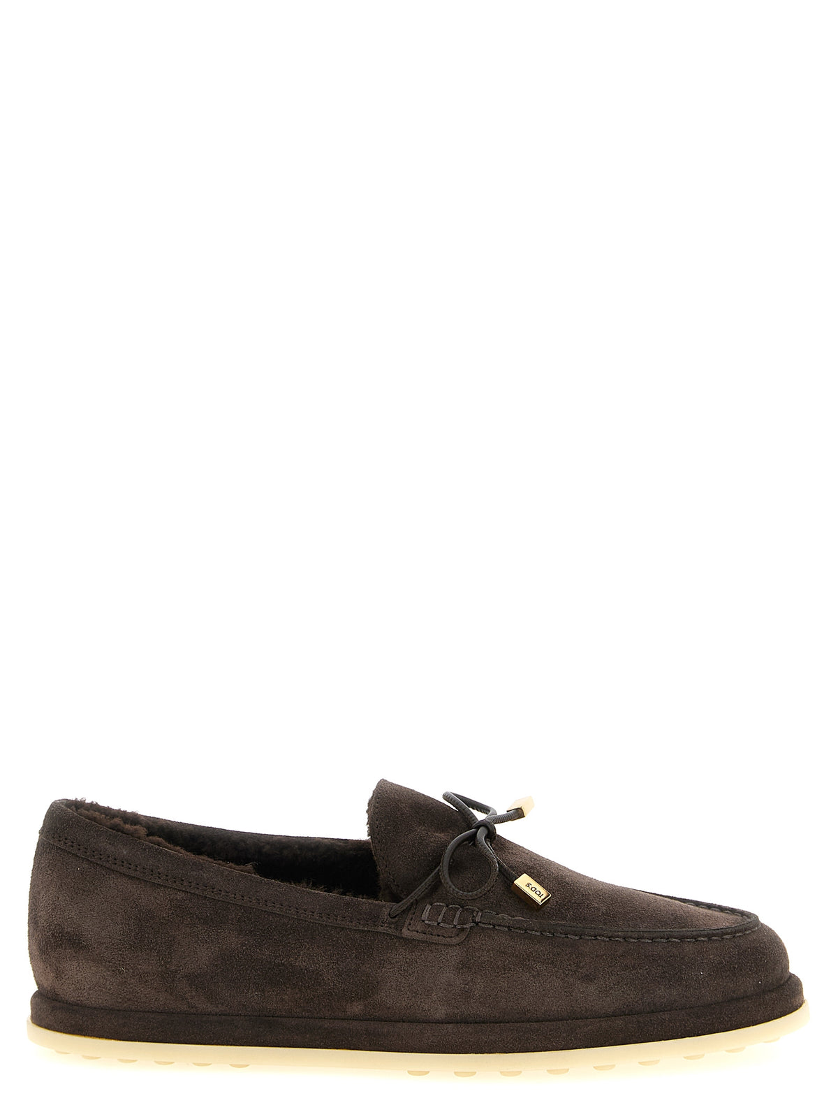 Tod's Braune Kalbsleder-Slipper
