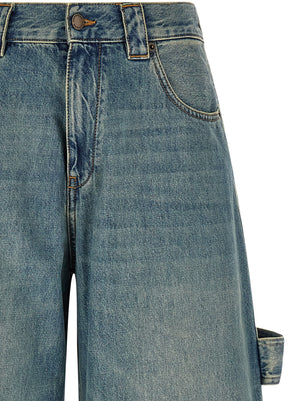 Darkpark Blaue Baumwolljeans im Relaxed Fit