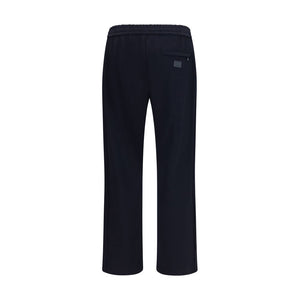 Dolce & Gabbana Blaue Trainingshose aus Polyamid