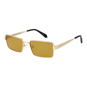 Polaroid Sonnenbrille aus Goldmetall