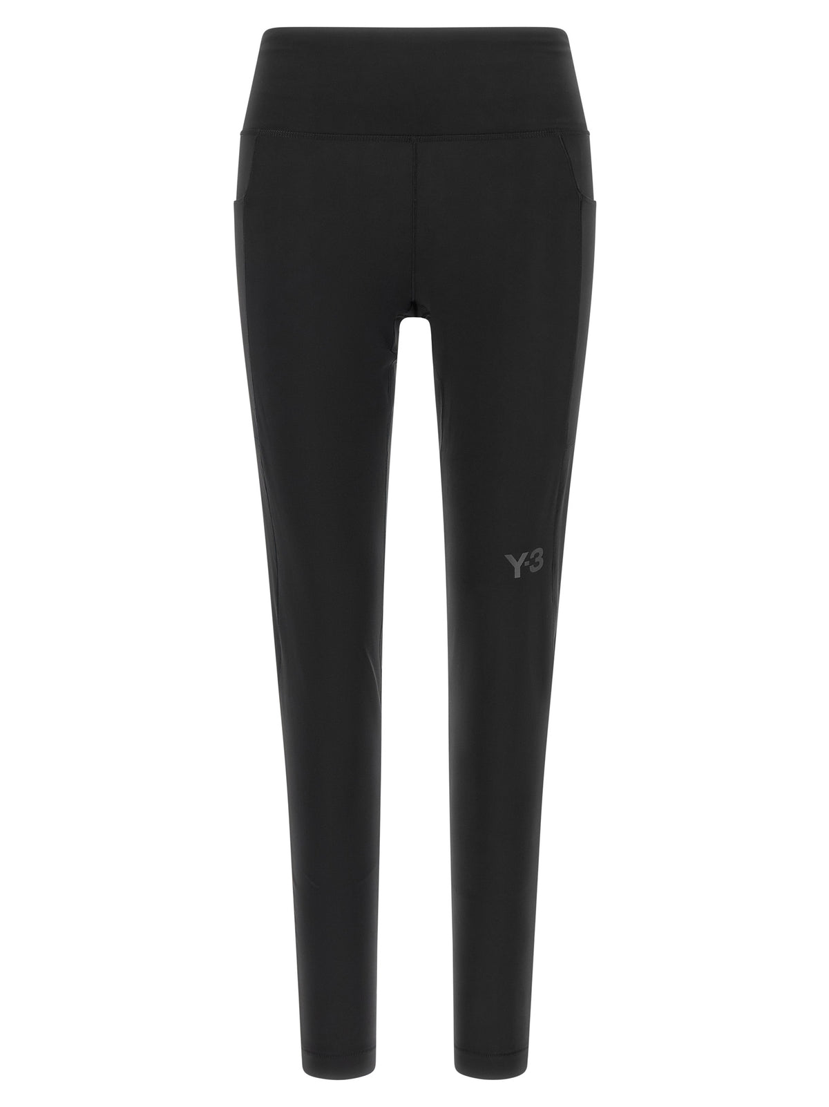 Y-3 Schwarze Leggings aus recyceltem Polyester