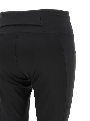Y-3 Schwarze Leggings aus recyceltem Polyester