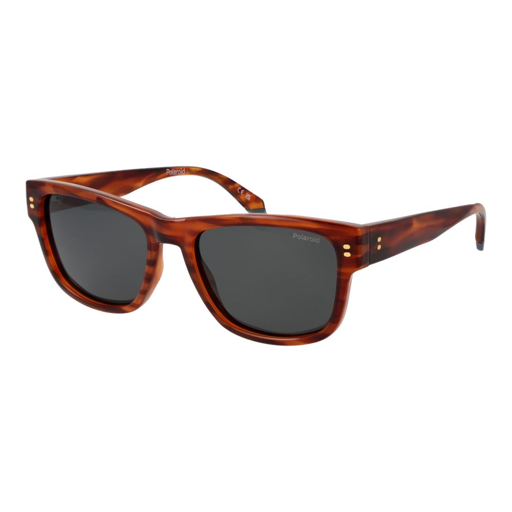 Polaroid Braune Sonnenbrille aus Kunststoff