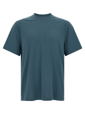 Brioni Blaues Baumwoll-T-Shirt