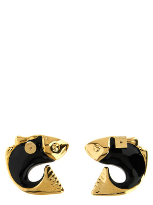 Jacquemus Ohrringe Black Copper