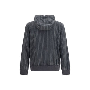 Herno Grauer Baumwollpullover