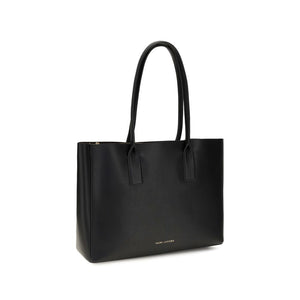 Marc Jacobs Schwarze Bos Taurus Kalbsleder Schultertasche