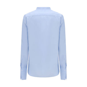 Fendi Blaues Baumwollhemd