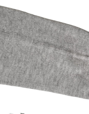 Dolce & Gabbana Herren Kniestrümpfe aus grauem Viskosemischgewebe