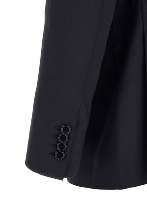Brioni Blauer Wollanzug Zweiteiler