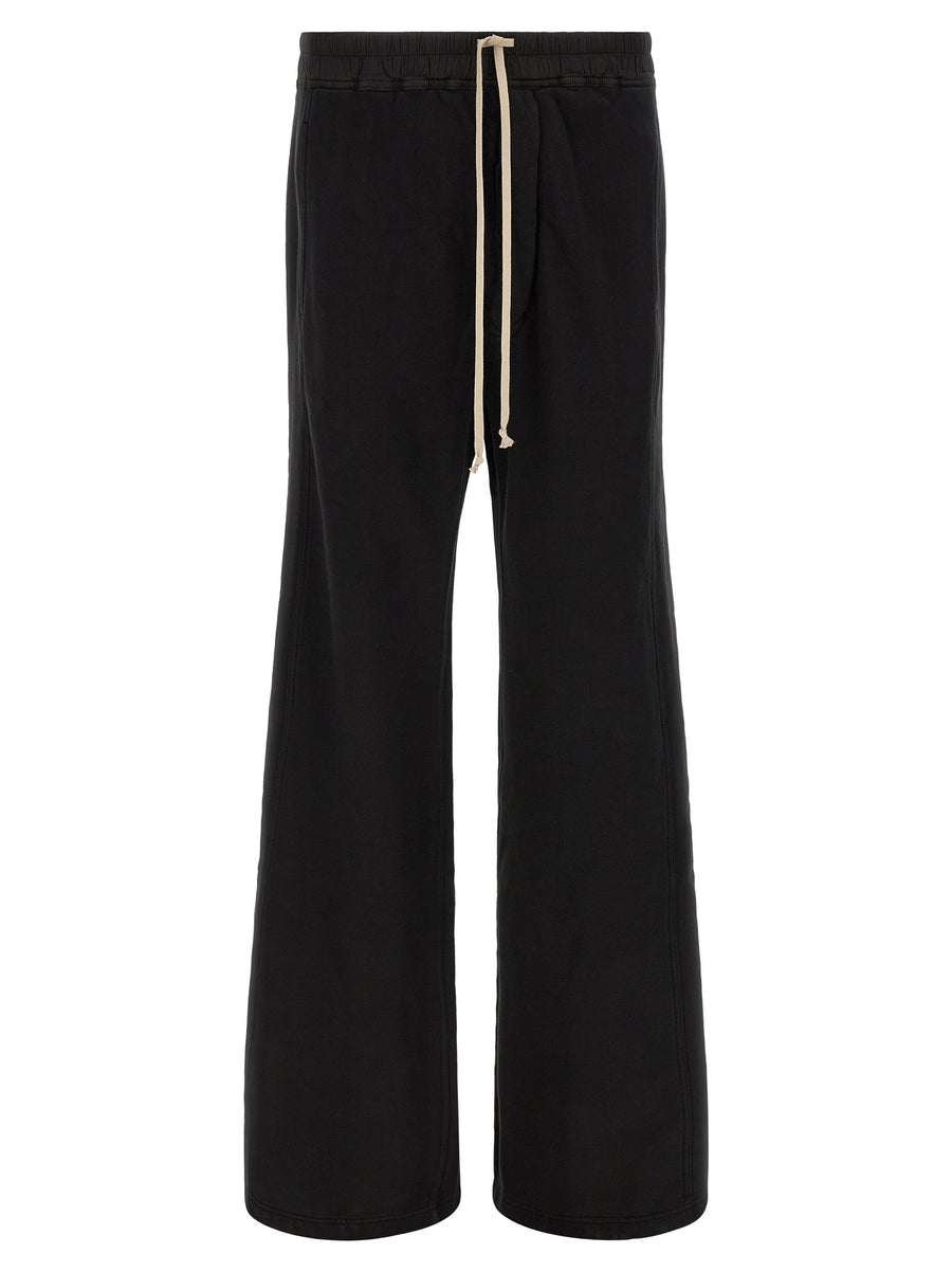 DRKSHDW Schwarze Baumwollhose mit ausgestelltem Bein