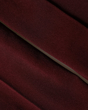Dolce & Gabbana Strumpfhose aus bordeauxfarbenem Nylon
