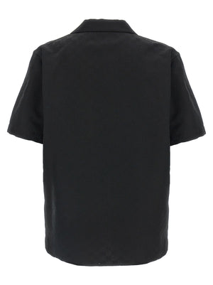 Gucci Schwarze Leinenbluse