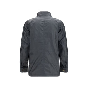 Belstaff Blaue Baumwoll-Shell-Jacke