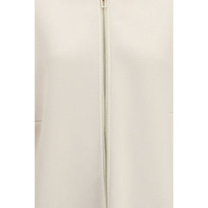 Max Mara Beige Wool Oves Aries Full-Length Jacket