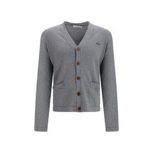 Vivienne Westwood Grauer Baumwollcardigan