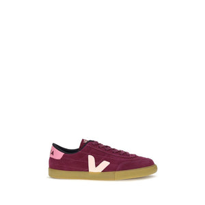 Veja Lila Wildleder-Sneaker