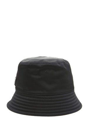Prada Schwarzer Nylon-Eimerhut