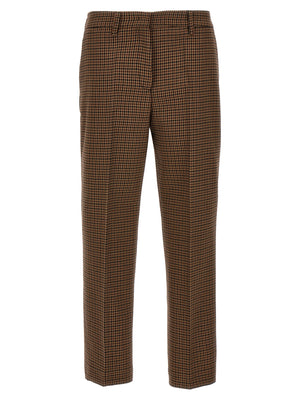 Prada Braune Hose aus reiner Schurwolle