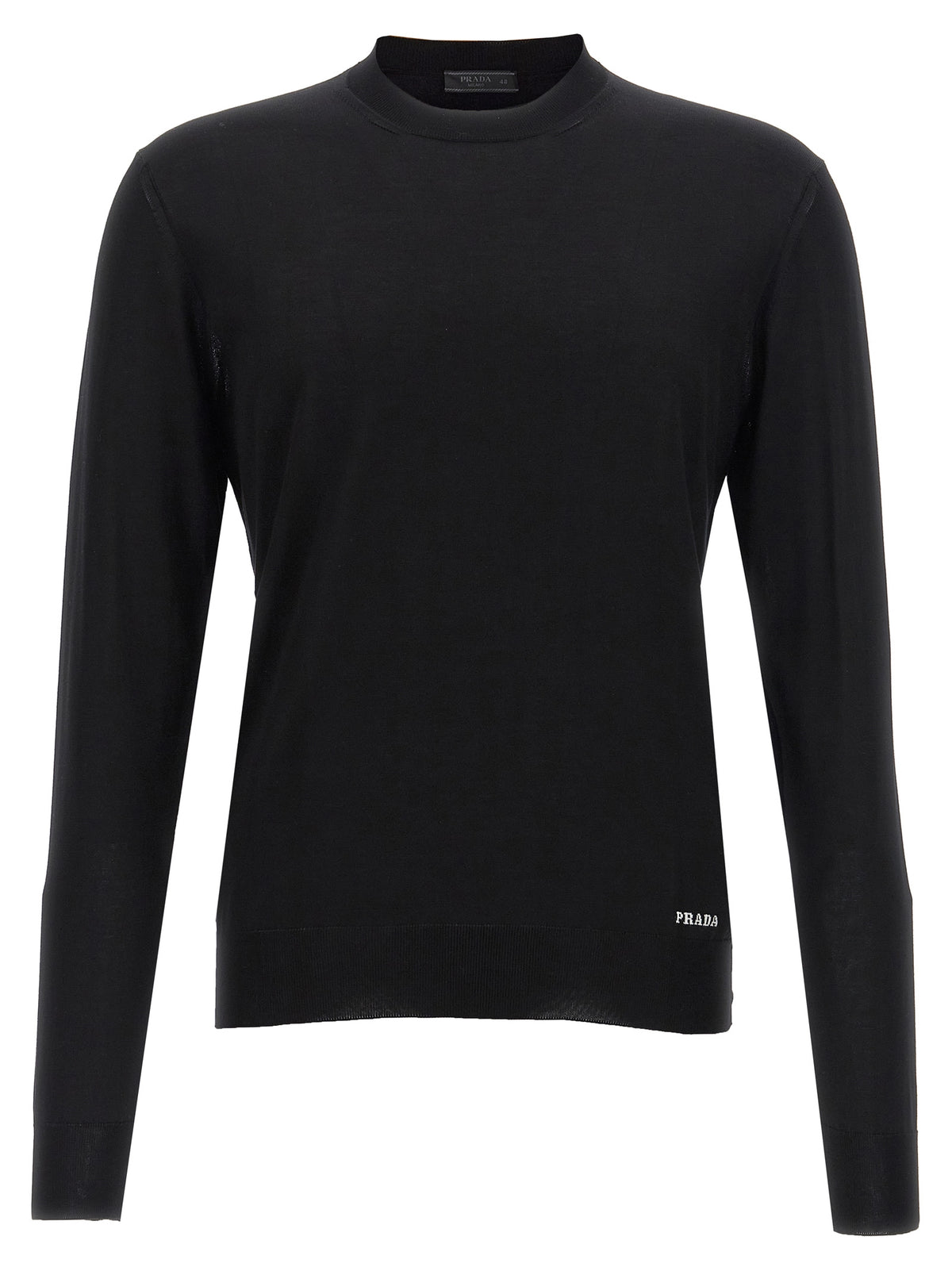 Prada Schwarzer Seiden-Cardigan