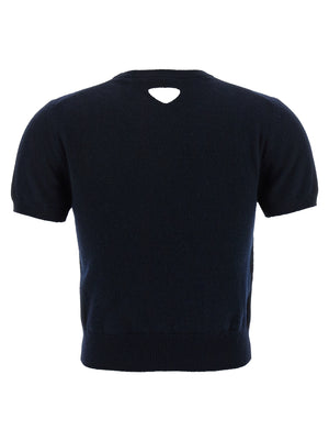 Prada Blauer Kaschmir-Cardigan