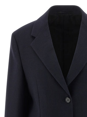 Prada Blaues Sakko aus reiner Schurwolle