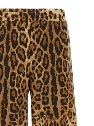 Dolce & Gabbana Braune Baumwollhose für die Freizeit