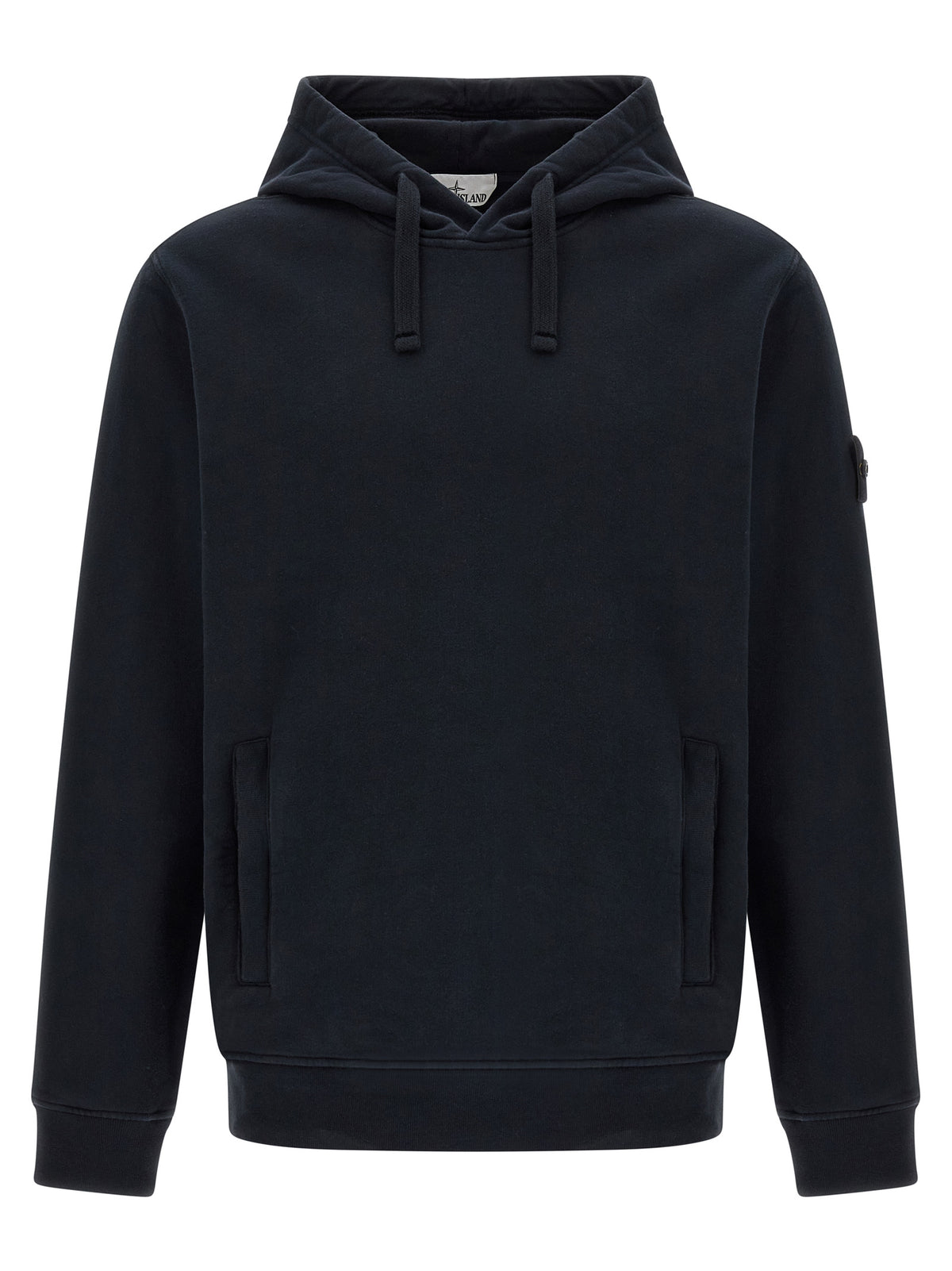 Stone Island Blauer Baumwoll-Sweatshirt