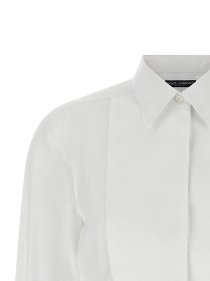 Dolce & Gabbana Weiße Baumwollbluse