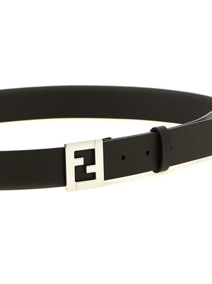 Fendi Brauner Kalbsleder Gürtel Regular