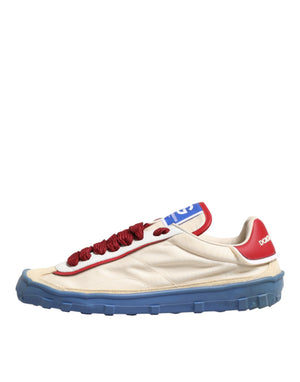 Dolce & Gabbana Multicolor Old Runner Schnürschuhe