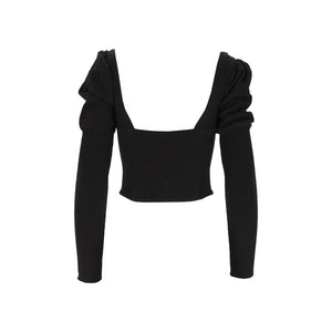 Vivienne Westwood Schwarzer Seiden-Cardigan