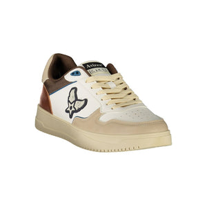 Avirex Herren-Sneaker aus weißem Polyurethan