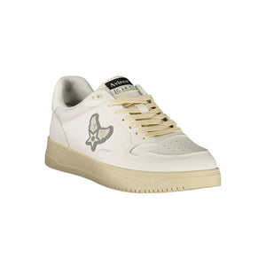 Avirex Herren-Sneaker aus weißem Polyurethan