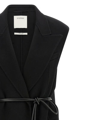 Sportmax Schwarzer Wollblazer