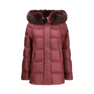 Peuterey Lila Polyester Maxijacke