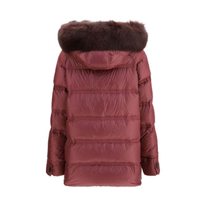 Peuterey Lila Polyester Maxijacke