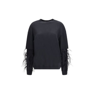 Darkpark Schwarzer Baumwoll-Sweatshirt