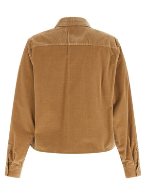Max Mara Beige Cotton Denim Jacket