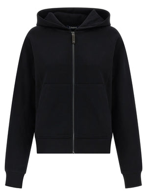 'S Max Mara Schwarzer Baumwoll-Sweatshirt