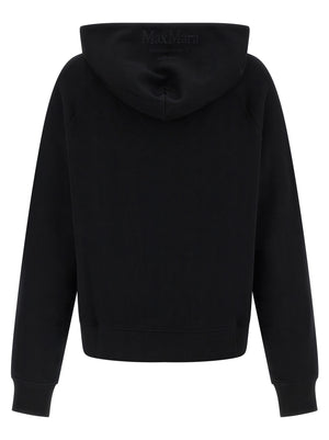 'S Max Mara Schwarzer Baumwoll-Sweatshirt