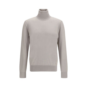 Dolce & Gabbana Beige Kaschmir-Rollkragenpullover