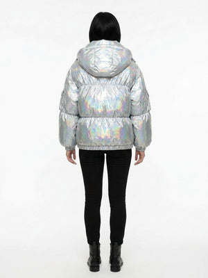 Dolce & Gabbana Graue Jacke aus Polyamid