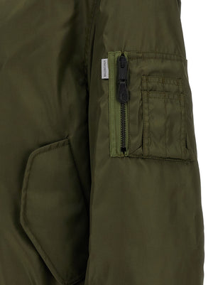 Balenciaga Zweifarbige Polyamid-Bomberjacke