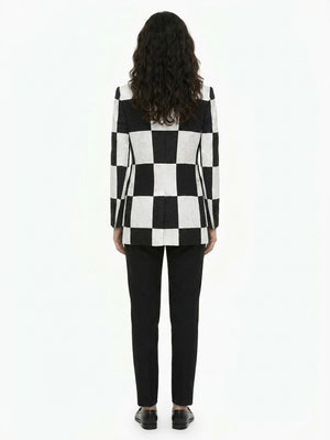 Dolce & Gabbana Mehrfarbiger Blazer aus Acetat