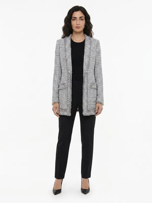 Dolce & Gabbana Lila Baumwollblazer