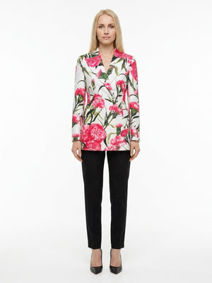Dolce & Gabbana Mehrfarbiger Blazer aus Elasthan