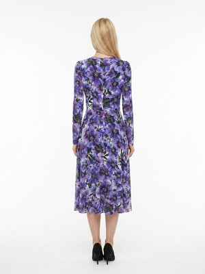 Dolce & Gabbana Mehrfarbiges Seiden-Freizeitkleid