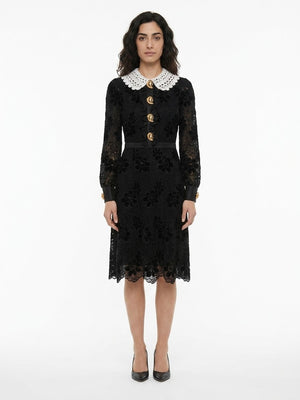 Dolce & Gabbana Schwarzes Cocktailkleid aus Polyester
