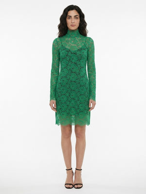 Dolce & Gabbana Grünes Baumwollkleid für den Alltag